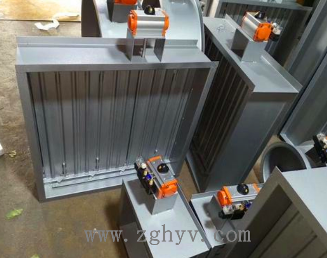 氣動不銹鋼百葉閥