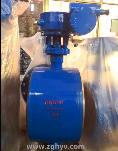 DS363H對焊式雙向壓硬密封蝶閥