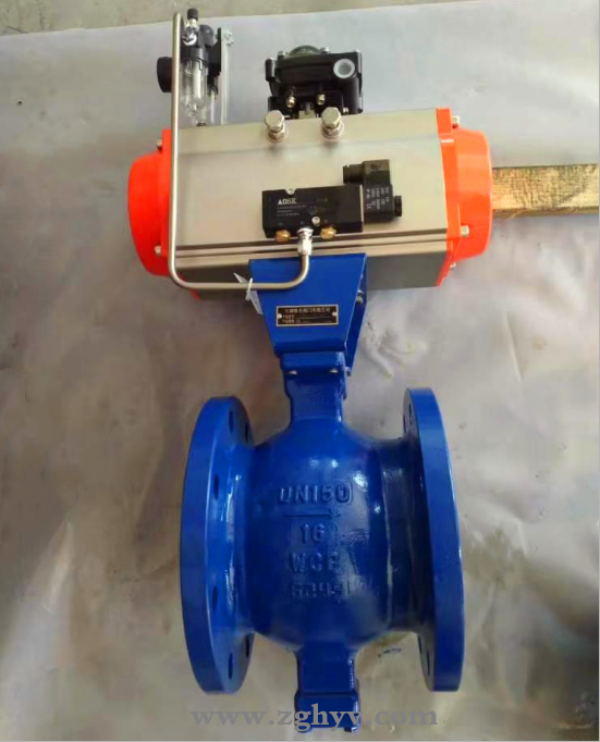 ZSRV氣動V型調節球閥